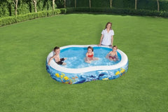 Bestway Sea Creatures-Printed Swimming Pool 2.62mx1.57mx46cm 54118