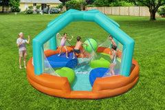 Bestway H2Ogo! Dodge & Drench Water Park 450 x 450 x 268 cm 53383