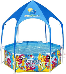 Bestway Steel Pro UV Careful Splash-in-Shade Play Pool 1.83mx51cm 5618T