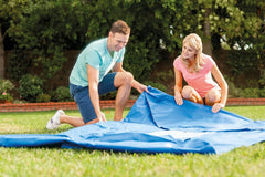 Intex Rectangular Frame Pool with Pump 4.50mx2.20x84cm 28274