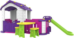 Big Playhouse with 2 Play Activities Pink CHD-358
