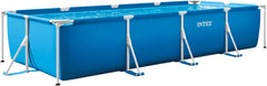 Intex Rectangular Frame Pool with Pump 4.50mx2.20x84cm 28274