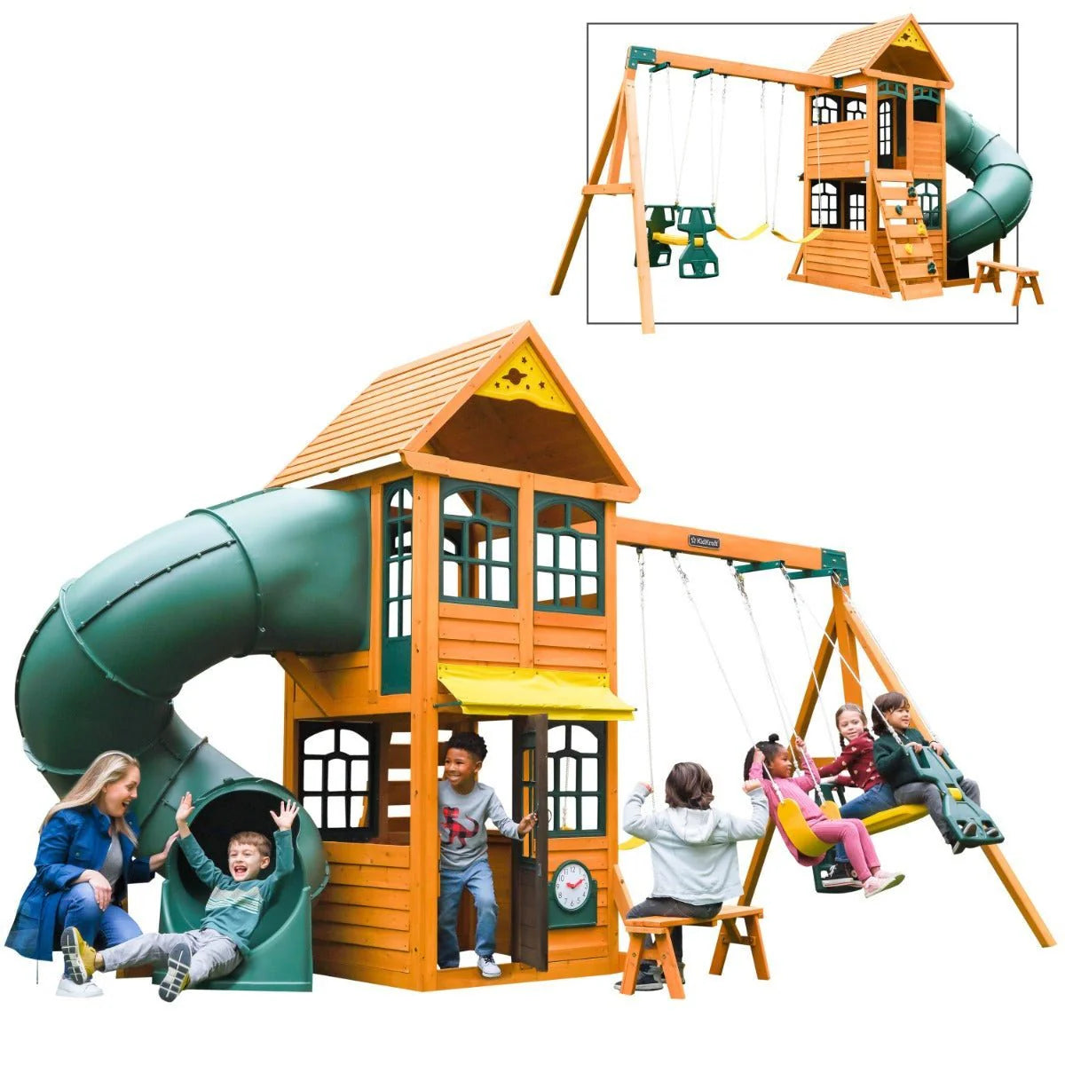 Kidkraft Cloverdale Fort Playset F24917